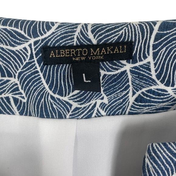 Alberto Makali Lace Trim Midi Dress Set Blue White Mother of The Bride Size 12/L - Picture 11 of 16